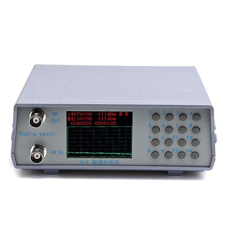 U/V UHF VHF Dual Band Spectrum Analyzer Simple Spectrum 